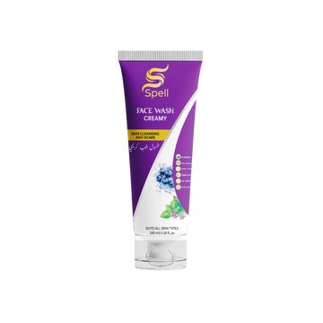 Spell Creamy Face Wash – Blueberry Skin Cleansing 100ml